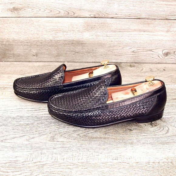 * NIB * $295 Allen Edmonds ROMA Italian Loafer 10.5 EE Wide * add $15 new Trees - Picture 7 of 13